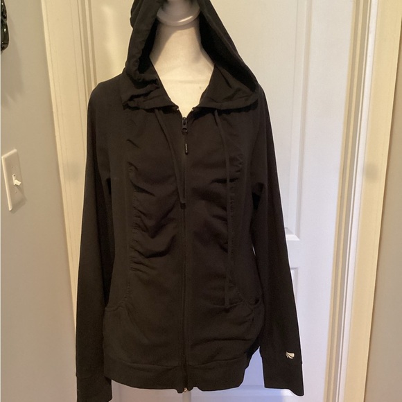 Marika Black Hooded Jacket - Picture 1 of 6